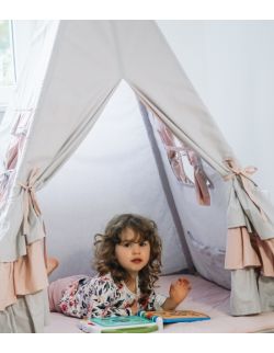 Namiot tipi dla dziecka Ballerina - zestaw