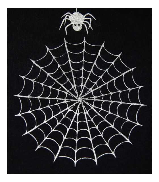 Rockowa czarna koszulka dziecięca Spider`s Web 