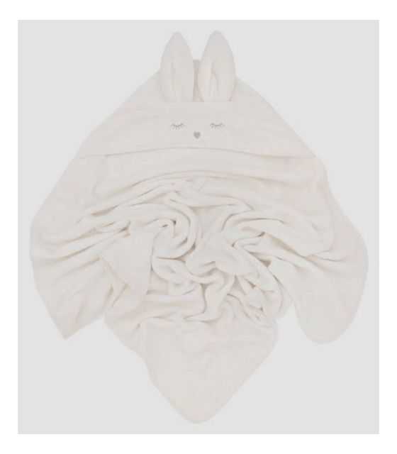 Bambusowy ręcznik króliczek Kremowy