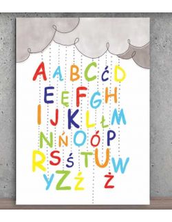 Plakat "Alfabet" 50x70