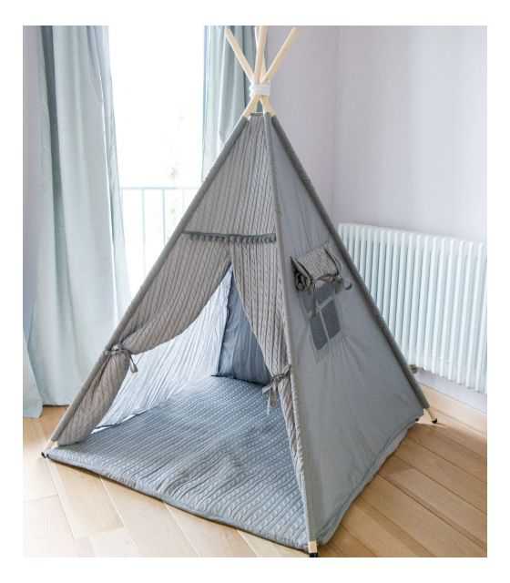 Malmo – tipi, namiot dla dzieci z matą podłogową