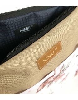 wodoodporna torebka dla dziewczynki Ninki® ( sarenka na białym tle - beżowy tył )