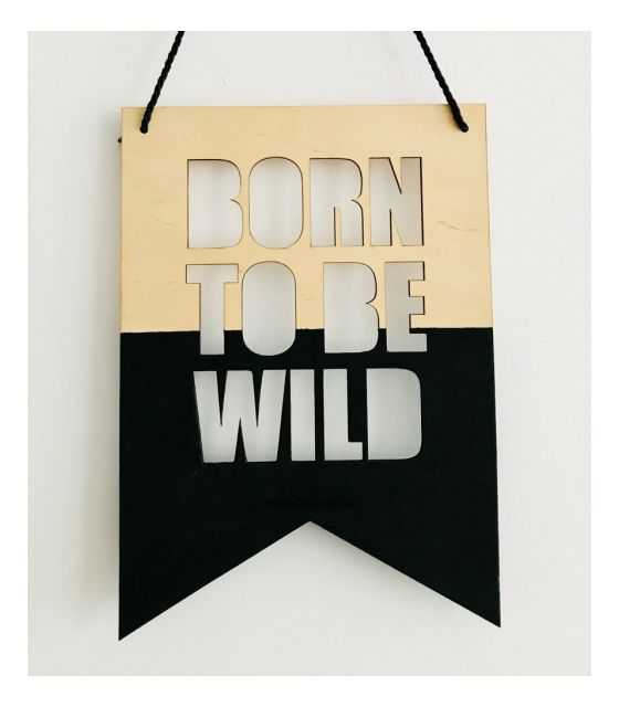 Tabliczka Born To Be Wild 