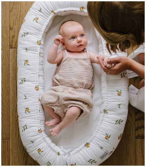 Kokon bawełniany niemowlęcy dwustronny SECRET