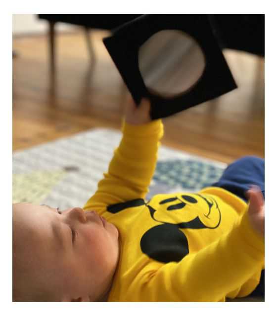 TimoSimo Książeczka Książka sensoryczna dla niemowlaka mini 0+
