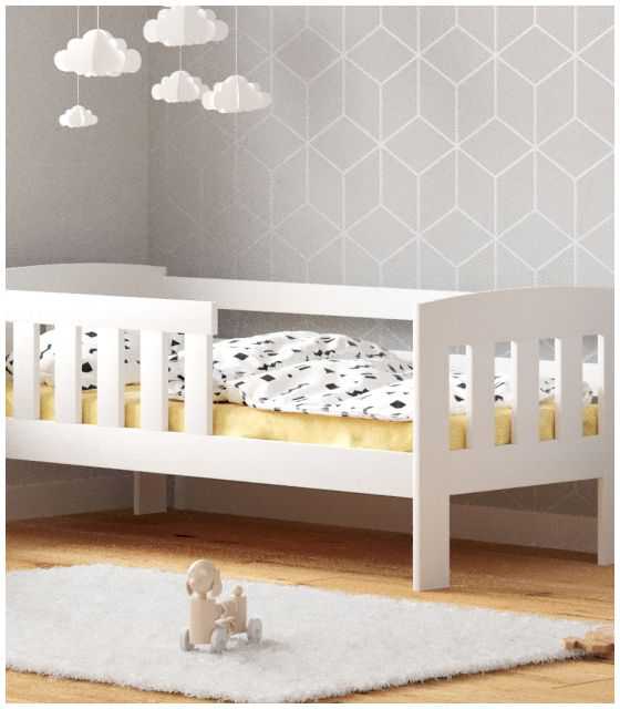 Łóżko dziecięce Maja w kolorze białym -160 cm