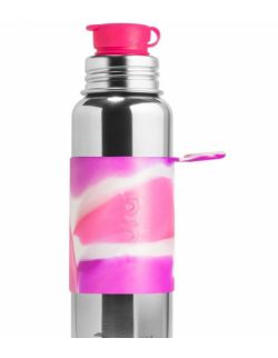 Butelka stalowa 850 ml, Big Mouth® Sport Pink Swirl, Pura