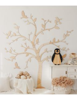 Dekoracja ścienna drzewko z ptaszkami