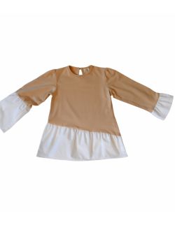 Bluzka dziewczęca z organicznego jerseyu