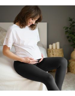 czarne legginsy dla kobiet w ciąży
