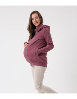  POLA- bluza ciążowa i do noszenia przód/ tył ROSE BROWN