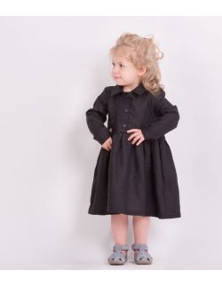 Sukienka dla córki BLACK LINEN