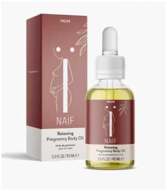 Relaksujący olejek do pielęgnacji ciała dla kobiet w ciąży NAIF
