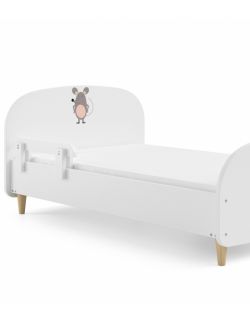 Łóżko Olli 140x70 białe - myszka