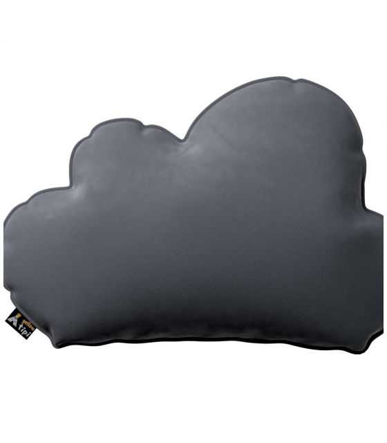 Poduszka Soft Cloud Velvet Grafitowy Szary