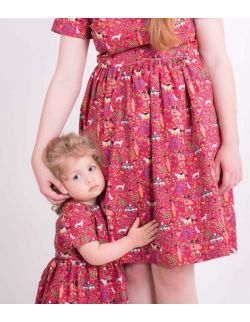 Sukienka dla córki RASPBERRY PINK