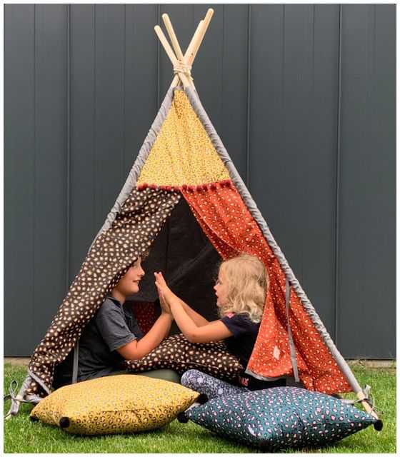 Leopard – tipi, namiot dla dzieci z matą podłogową