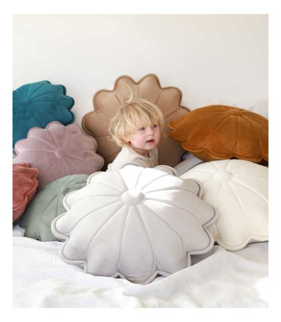 poduszka dekoracyjna dla dzieci kwiatek STOKROTKA duża