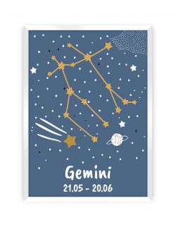 Obrazek Zodiac Gemini 30 x 40