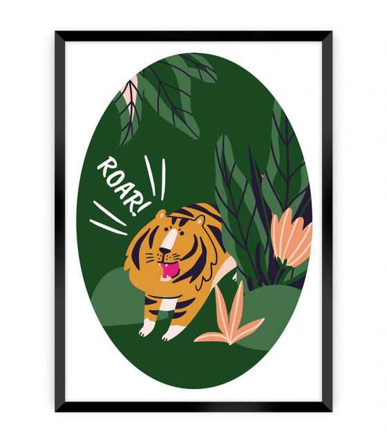 Obrazek Jungle Life tiger 30 x 40