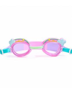 Okulary do pływania Aqua2ude, Cloud Nine Pink, Różowa chmurka, Bling2o