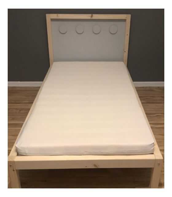 Łóżko Blocks 4 rozmiary – Malowane lub Lakierowane