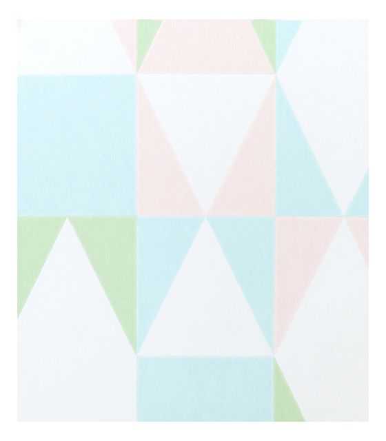 Tapeta dla dzieci w kolorowy wzór geometryczny Majvillan 1,2,3,4