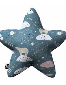 Poduszka Lucky Star niebieska 