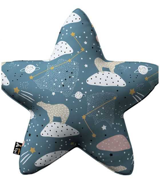 Poduszka Lucky Star niebieska 