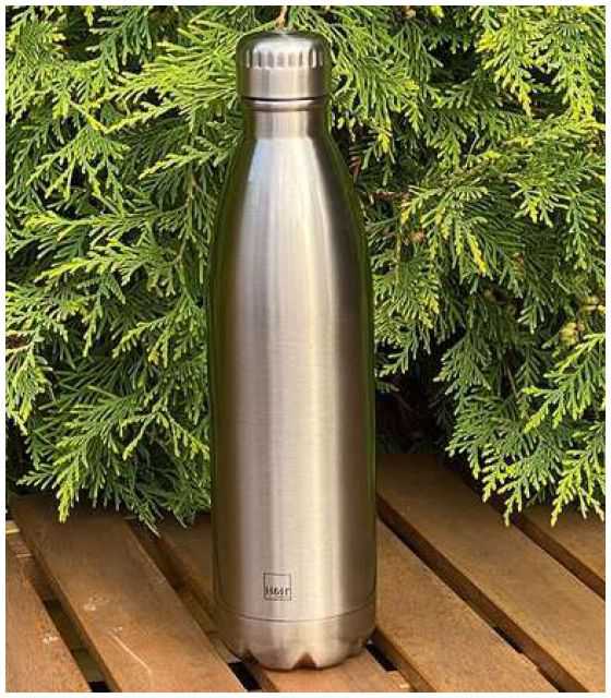 Butelka termiczna ze stali nierdzewnej Silver 0,75l H&H LIFESTYLE