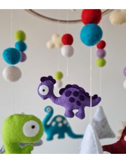 Karuzela nad łóżeczko dziecięce 'Świat Dinozaurów'