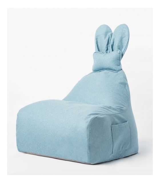 Puf Funny Bunny niebieski