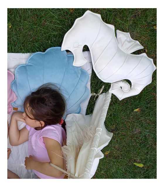 poduszka dekoracyjna dla dzieci konik morski