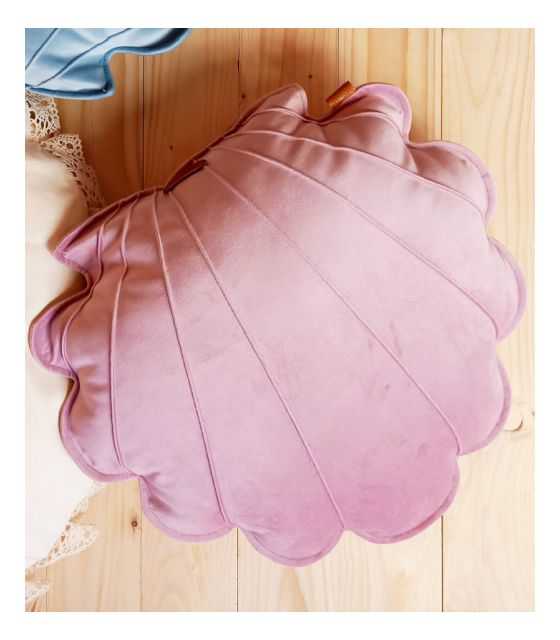 poduszka muszla różowa dekoracja