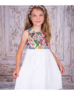 Sukienka dla dziewczynki w motyle Projekt ASz