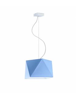 Lampa wisząca z fikuśnym abażurem w kształcie diamentu DALI