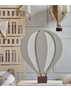 Drewniana lampka Balon