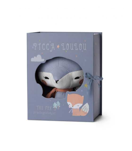 Picca LouLou - Przytulanka Pan Lisek Blue 18 cm Luxury Gift Box