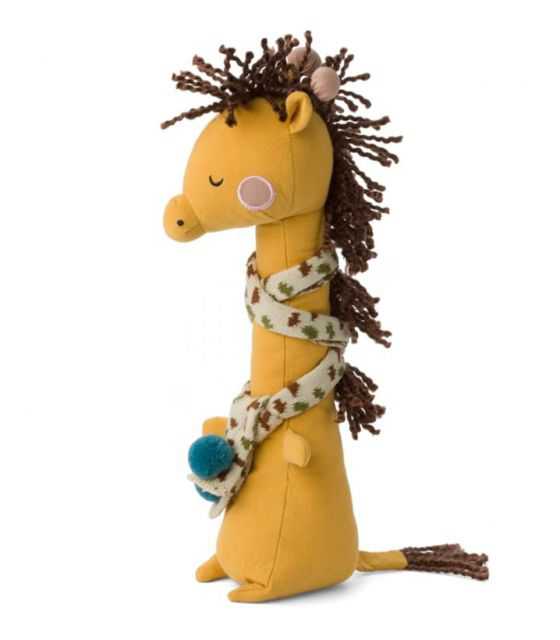 Przytulanka Żyrafa Danny w szaliczku 30 cm