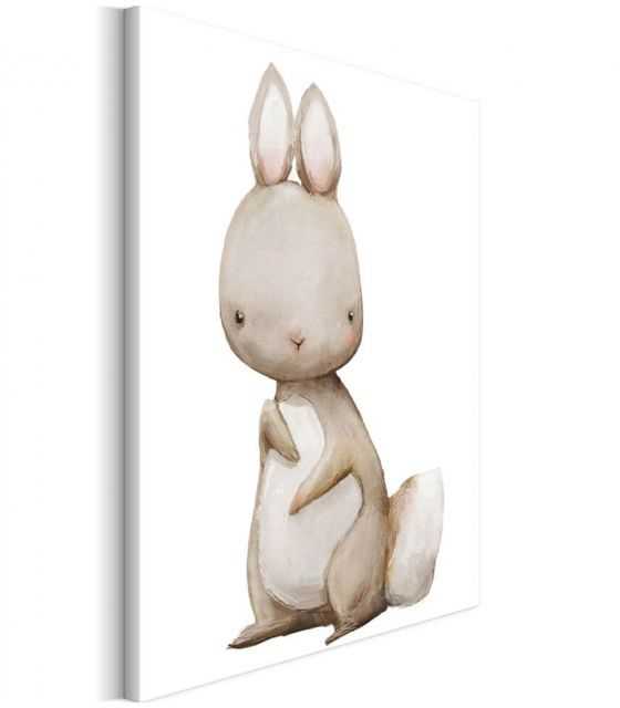 Pastelowy króliczek 30x40 cm