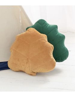 Poduszki listki velvet, zestaw poduszek dekoracyjnych Forest