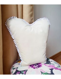 poduszka dekoracyjna w kształcie serca