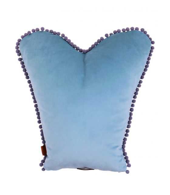 poduszka dekoracyjna serce turkusowa
