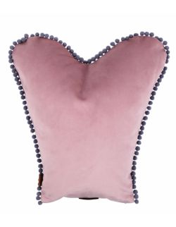 poduszka dekoracyjna serce różowa (pudrowy róż)