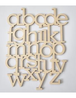 Drewniany Alfabet