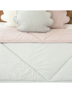 Narzuta na łóżko dziecięce - Pink&Grey