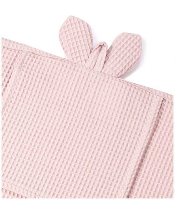 Ręcznik dla dziecka 2w1 do rąk i twarzy różowy