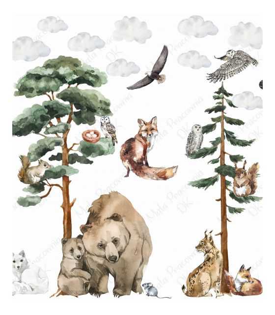 Leśne opowieści VII - zwierzęta, las