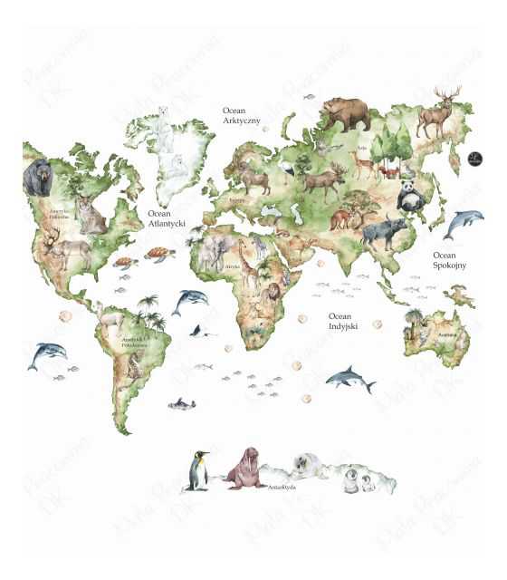 Mapa Świata