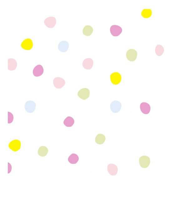Kropki Rysowane-Naklejane Nieregularne Dalmatians Dots